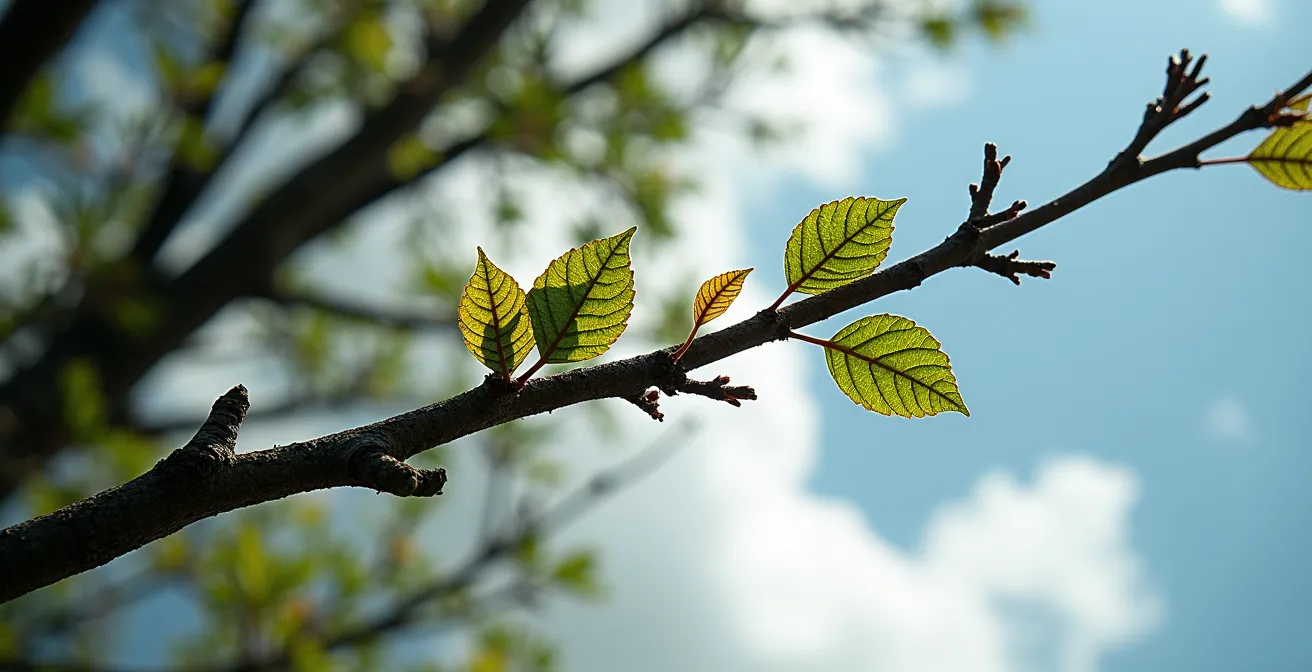 Side-by-side comparison showing chromatic aberration in standard vs ED glass