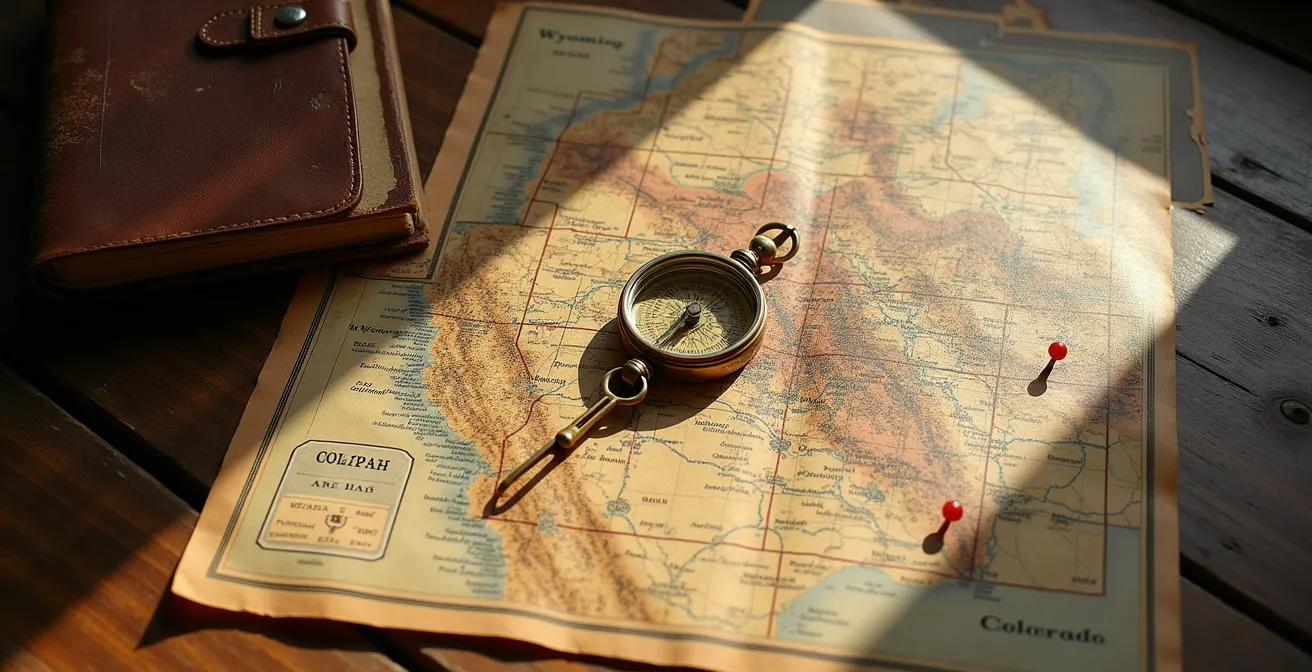 Strategic map showing western states hunting point systems